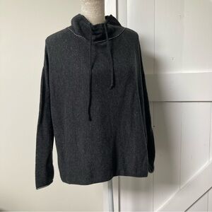 Eileen Fisher boxy pullover sweatshirt Lagenlook oversized XS